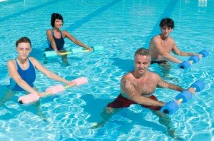 gym dans l'eau