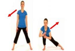 flexions de jambes ski
