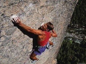 escalade en falaise