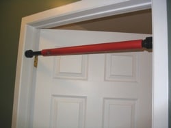 Barre De Traction En Bois Pour Porte - Largeur Jusqu'à 145 Cm, 5 Hauteurs Réglables