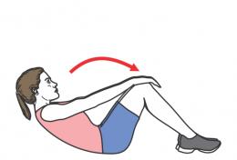 ventre musclé exercice