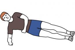exercice gainage oblique