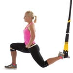 squat bulgare trx