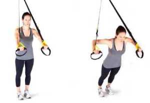 exercice trx pectoraux