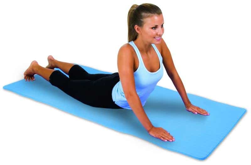 Tapis de Yoga en PVC Tapis de Fitness éPais de 4 Mm Tapis de Yoga  AntidéRapant