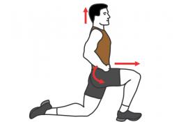 stretching quadriceps