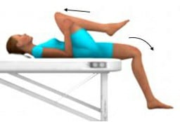 exercice psoas iliaque étirement