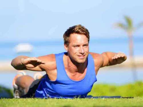 gainage superman
