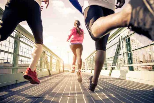 belles jambes running