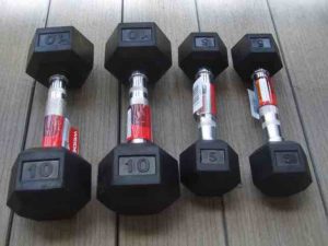 haltere musculation 5 et 10 kg