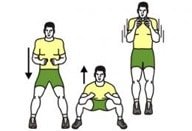 squat sautés pour perdre du poids