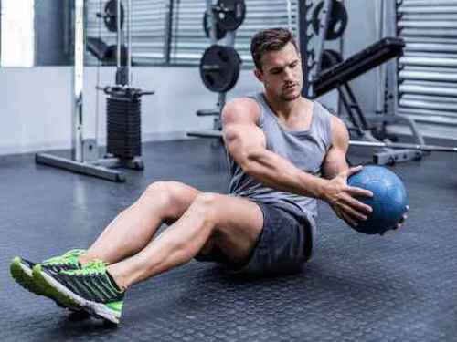 exercice abdo russian twist