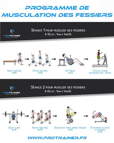 programme musculation fessier