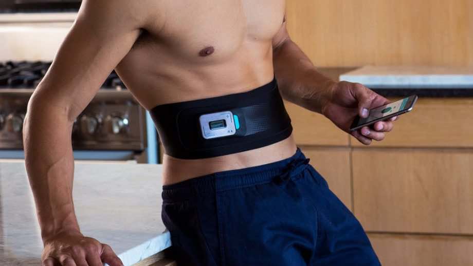 Ceinture Abdominale Electrostimulation 7 Modes 15 Niveaux Avec Chauffage - EMS Pour Homme Et Femme