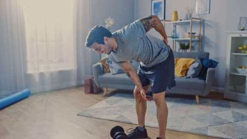 musculation domicile blessure