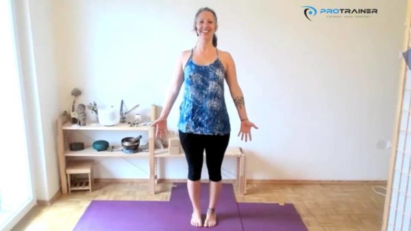 posture montagne tadasana