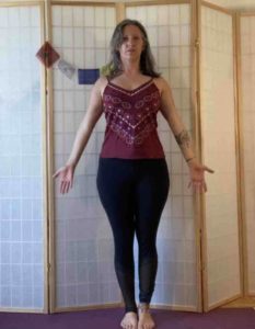 tadasana vue face