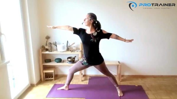 posture yoga guerrier 2