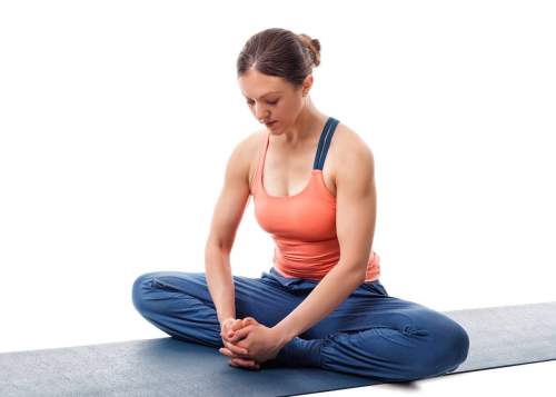posture papillon yoga