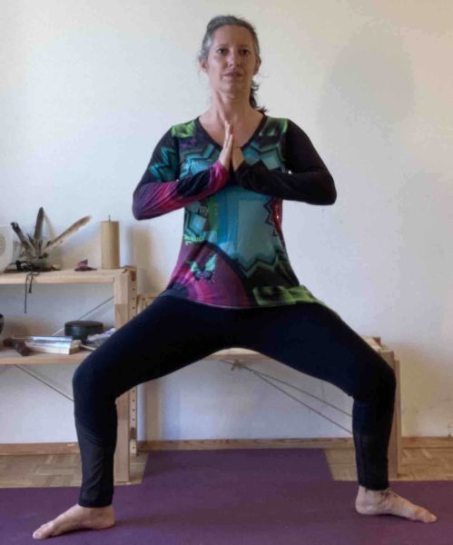 Utkata Konasana priere