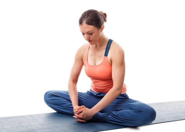 posture papillon yoga