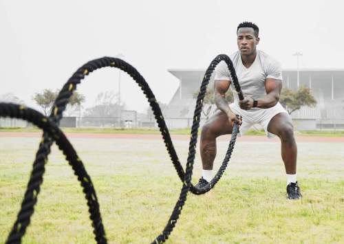 entrainement battle rope