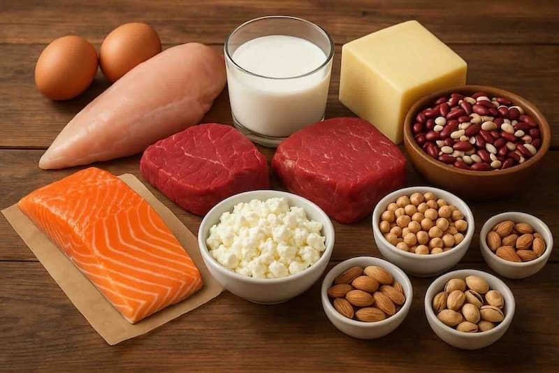 Top 10 aliments riches proteines musculation