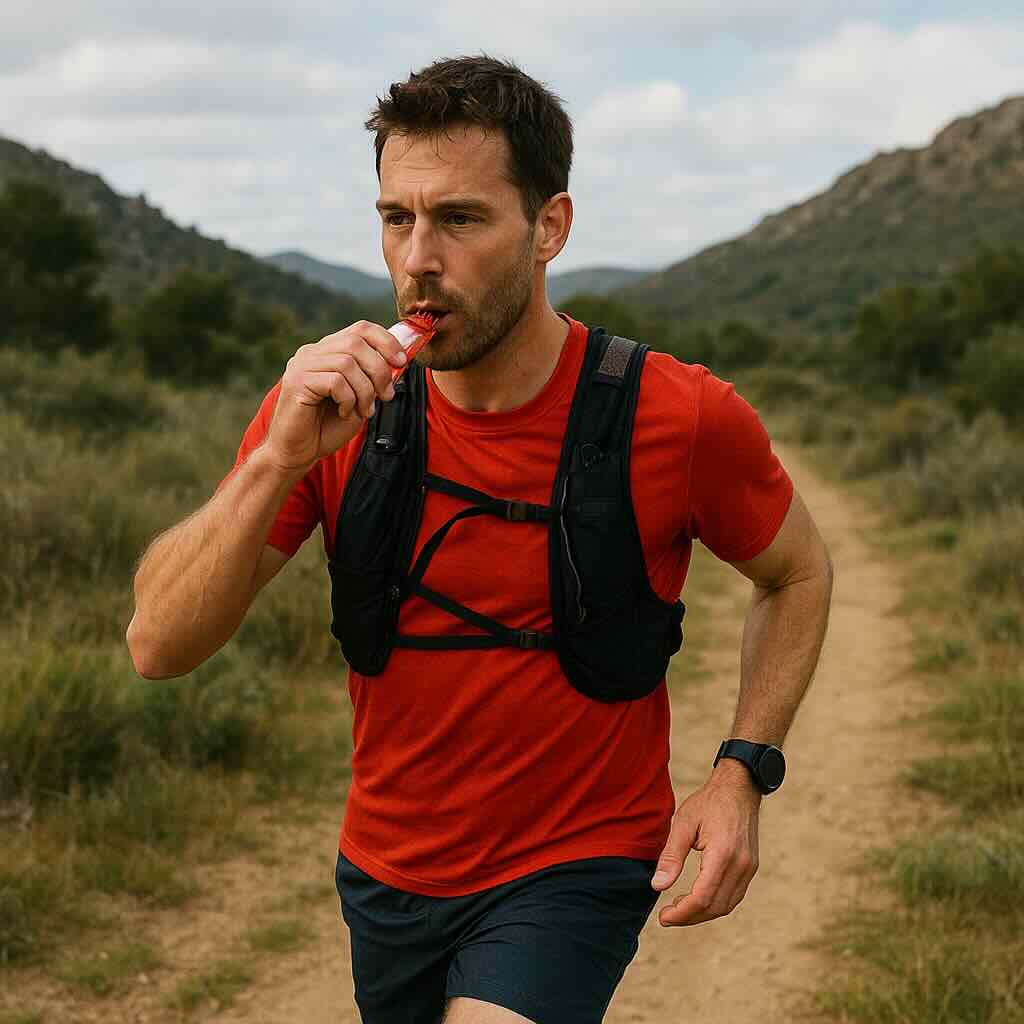 coureur gel energetique