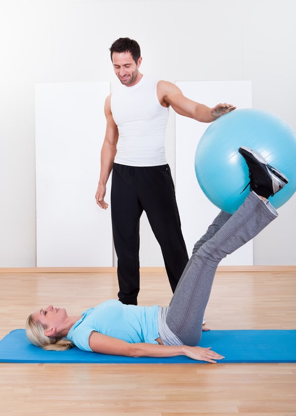 Prof de gym à domicile Gym post-natale