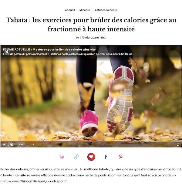Tabata : les exercices pour brûler des calories grâce au fractionné à haute intensité