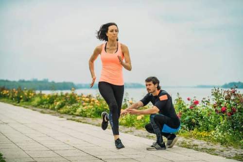 coach running