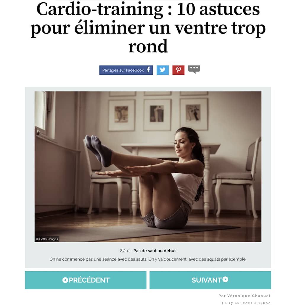 Cardio-training : 10 astuces pour éliminer un ventre trop rond