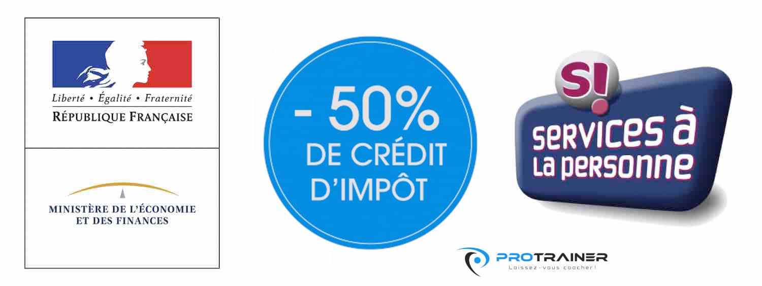 credit impot coach sportif domicile protrainer