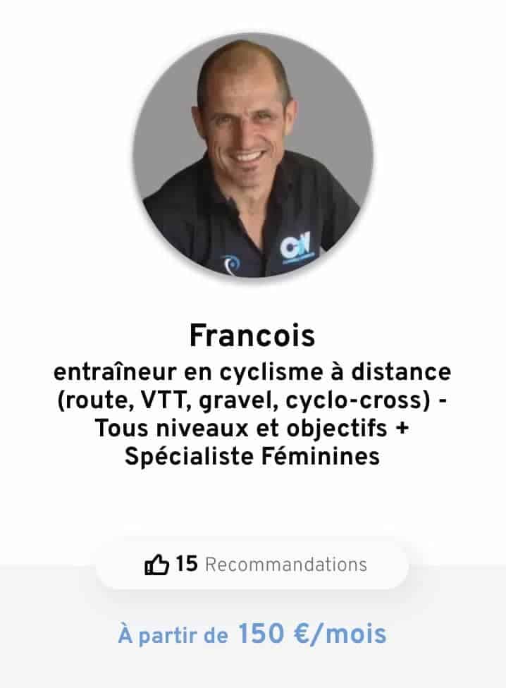 francois coach cyclisme en ligne